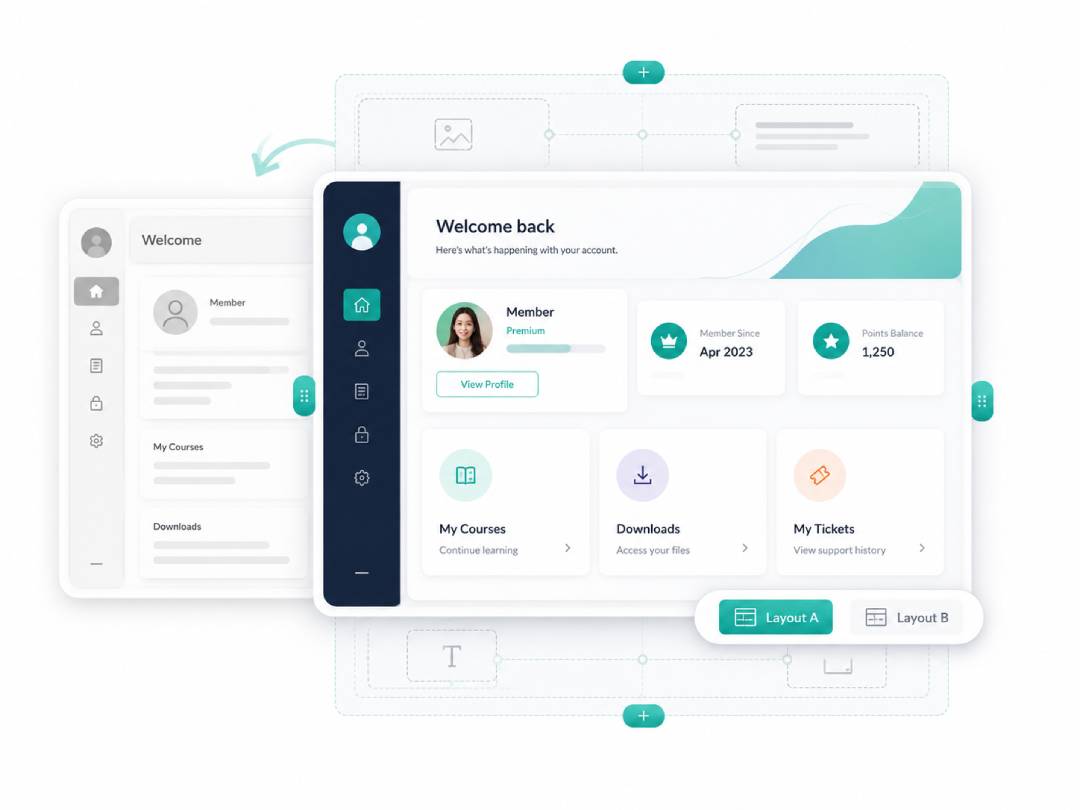 Sejoli Member Area UI